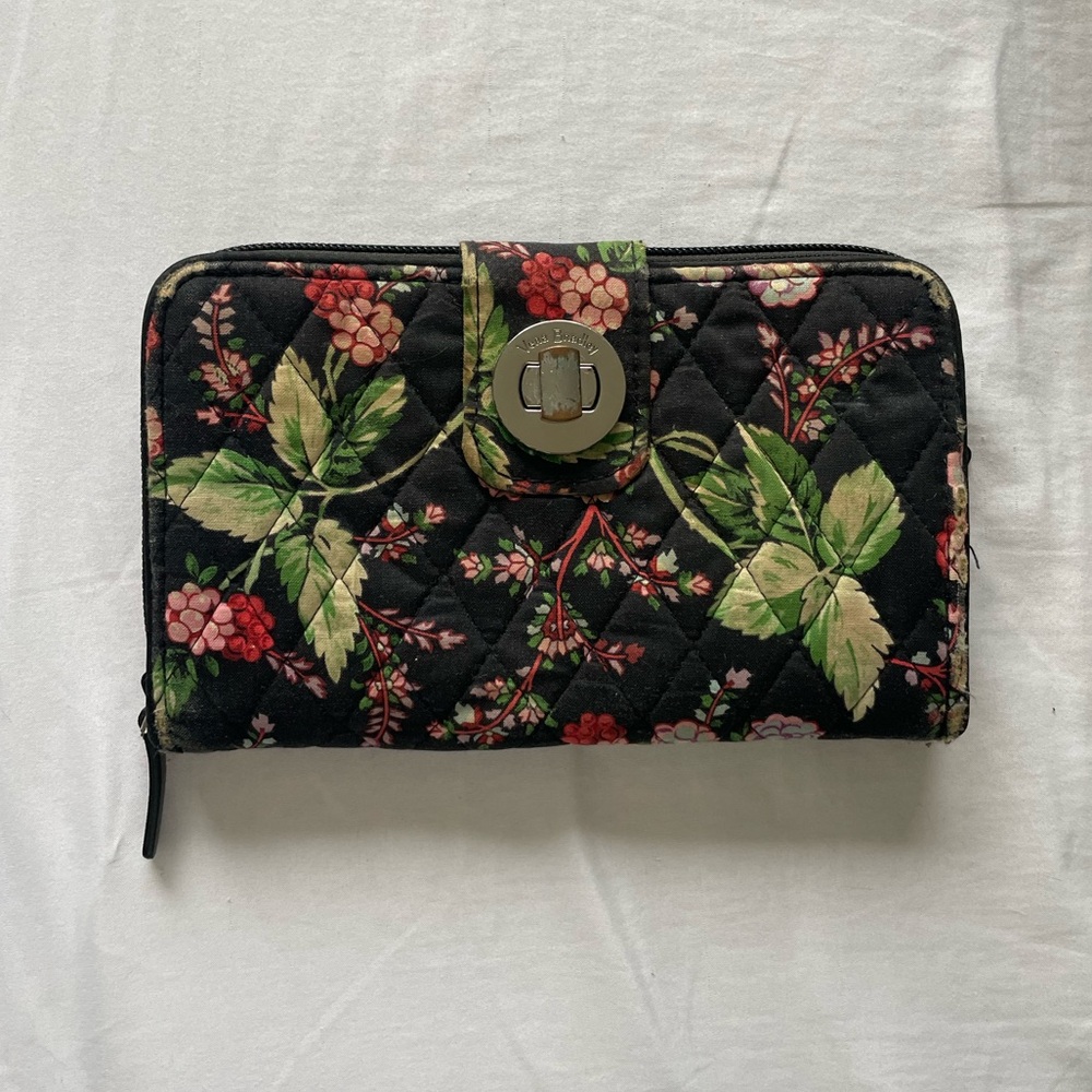Vera Bradley Floral Quilted Wallet
